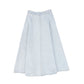 VALENTINA LIGHT BLUE FLY FRONT DENIM SKIRT [FINAL SALE]