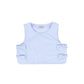 VALENTINA LIGHT BLUE SIDE BOW VEST
