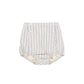 LE BOURDON BEIGE DOUBLE STRIPE BUTTON BLOOMERS