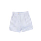 LE BOURDON BLUE DOUBLE STRIPE SHORTS
