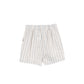 LE BOURDON BEIGE DOUBLE STRIPE SHORTS