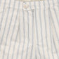 LE BOURDON BEIGE DOUBLE STRIPE SHORTS