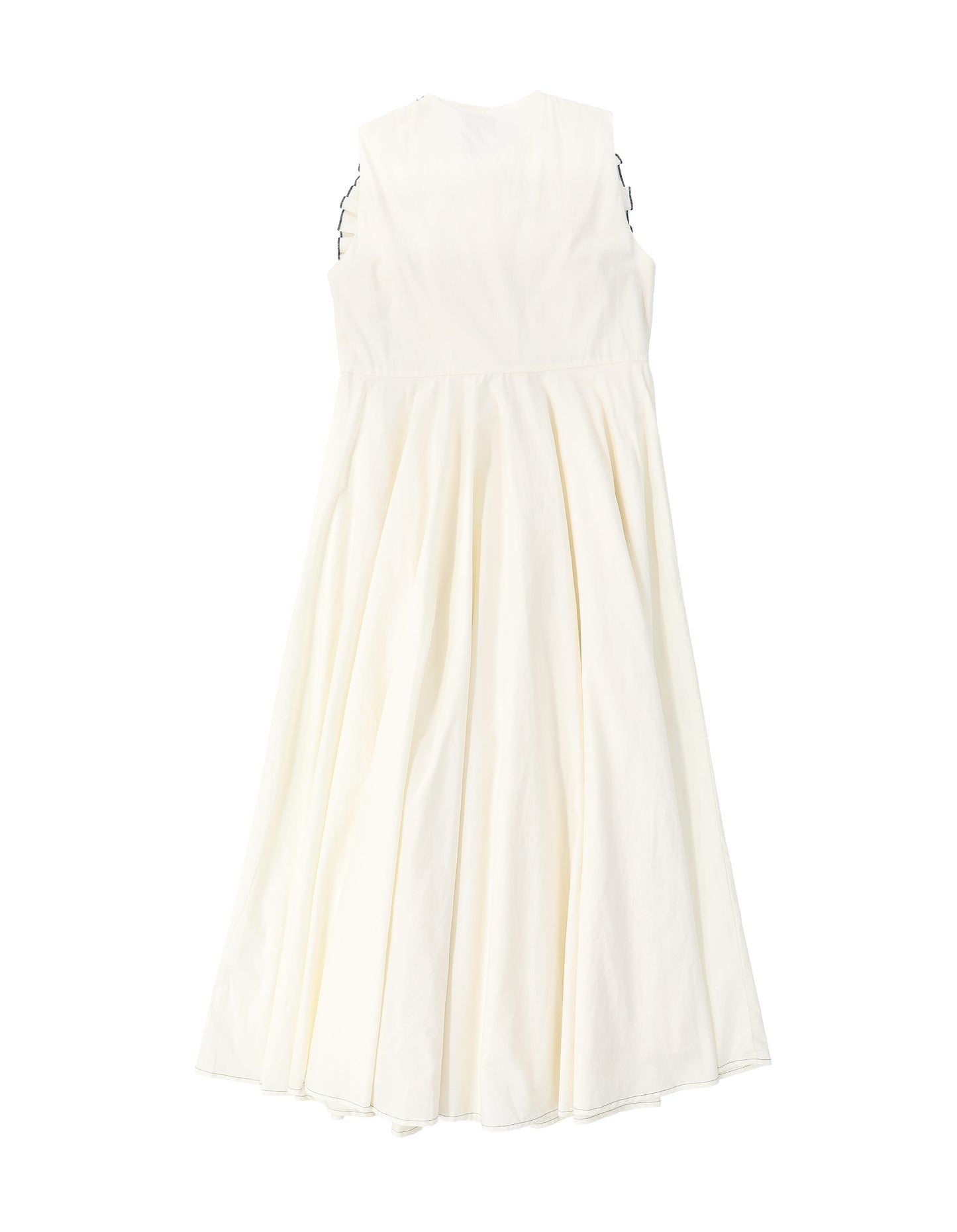 VALENTINA CREAM RUFFLED FLOWER DETAIL JUMPER