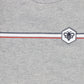 LE BOURDON GREY BEE PATCH T-SHIRT SET
