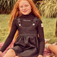 HEVEN CHILD BLACK WORDED TURTLENECK