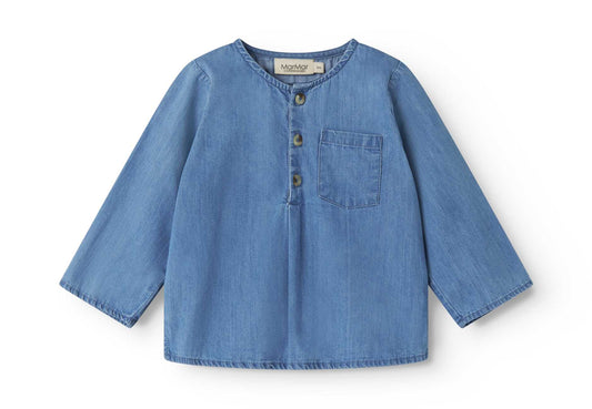 MARMAR COPENHAGEN BLUE DENIM BUTTON SHIRT