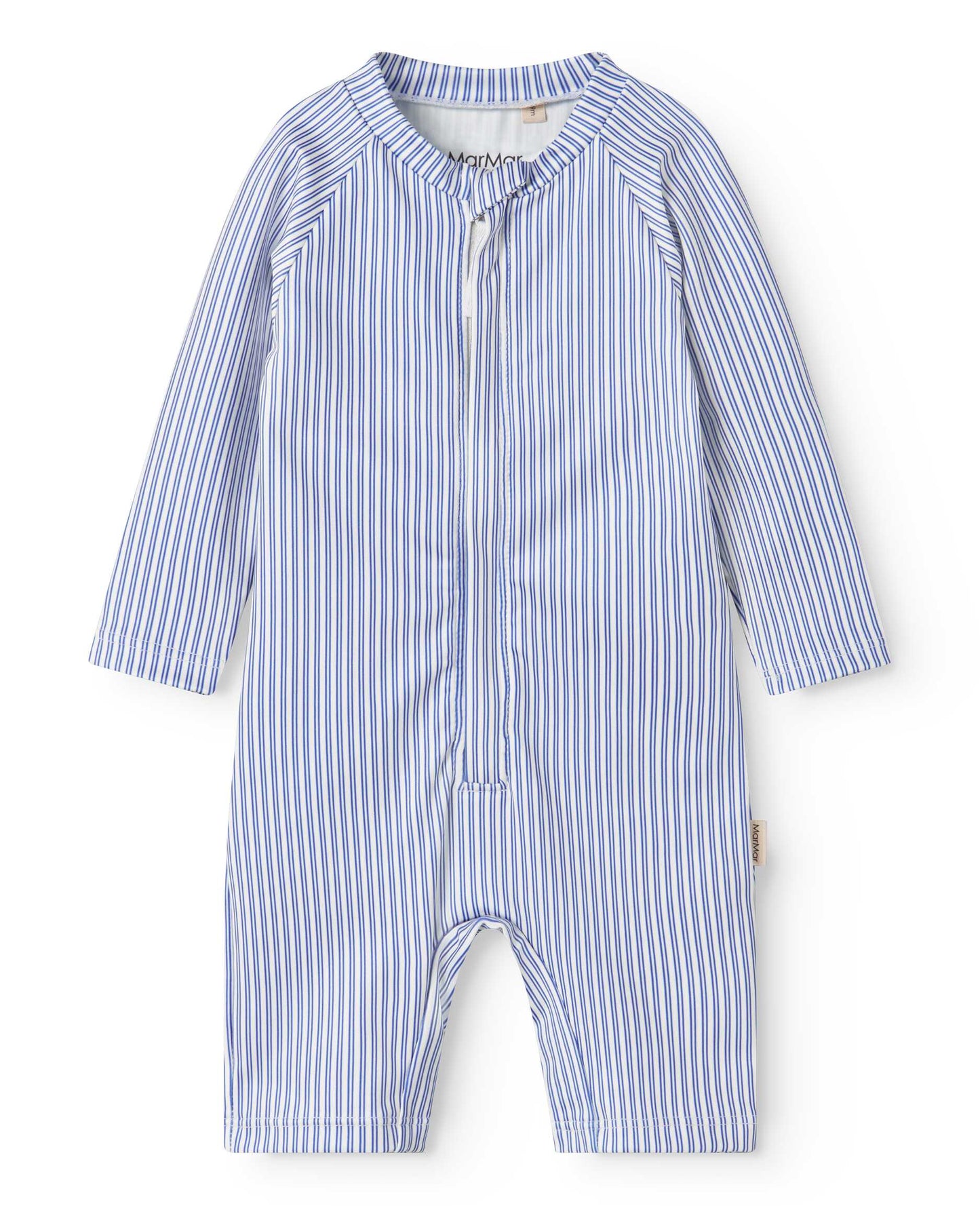 MARMAR COPENHAGEN BLUE THIN STRIPE ONE PIECE BATHING SUIT