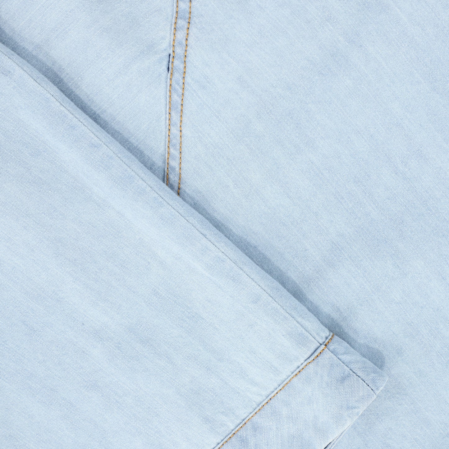 BAMBOO LIGHT BLUE DENIM FLAIR SKIRT