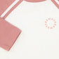 BAMBOO MAUVE RAGLAN LOGO T-SHIRT