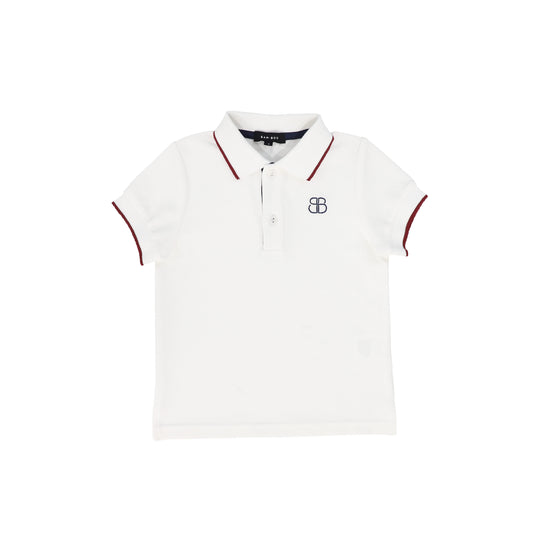 BAMBOO WHITE TRIM POLO