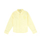 VALENTINA YELLOW DENIM HEART PATCH BLOUSE