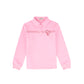 VALENTINA PINK EMBROIDERED HEART POLO