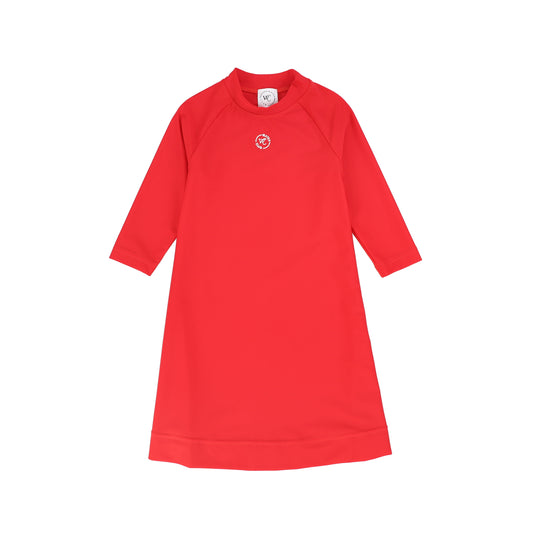 WATER CLUB RED SWIM DRESS