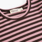 MARMAR COPENHAGEN BROWN/PINK STRIPE SET