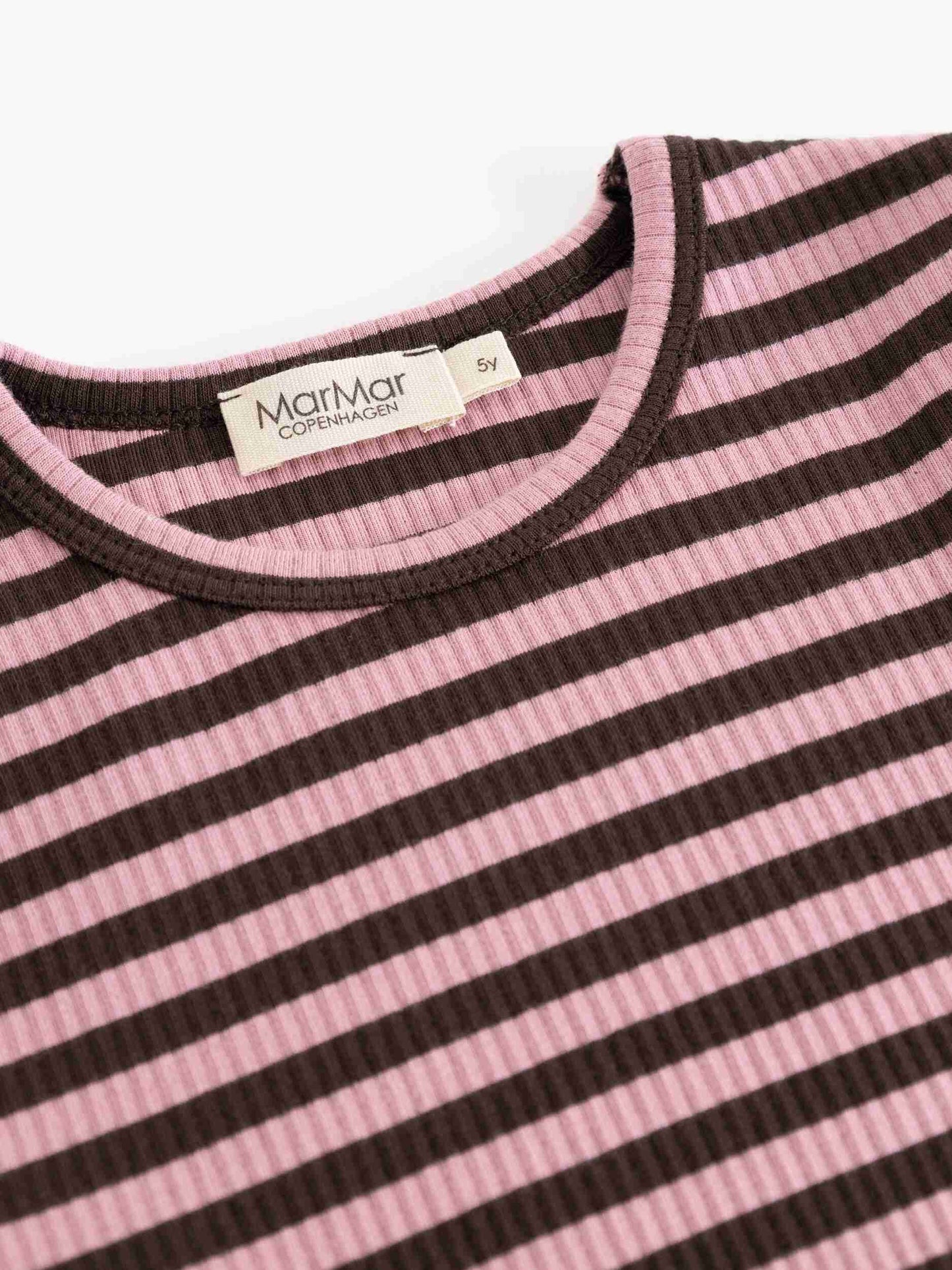 MARMAR COPENHAGEN BROWN/PINK STRIPE SET
