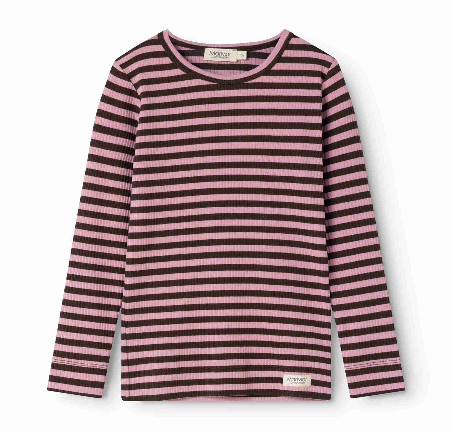 MARMAR COPENHAGEN BROWN/PINK STRIPE SET