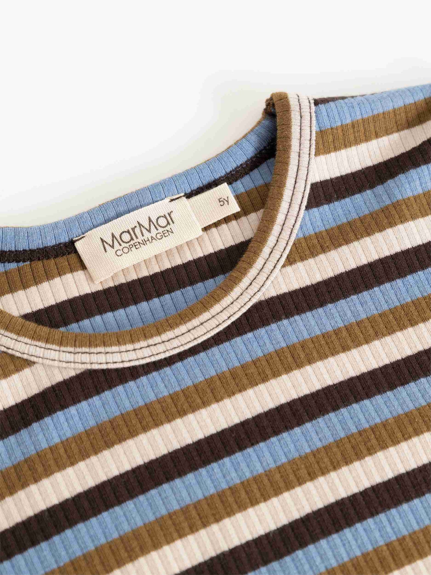 MARMAR COPENHAGEN BLUE/BROWN STRIPE SET