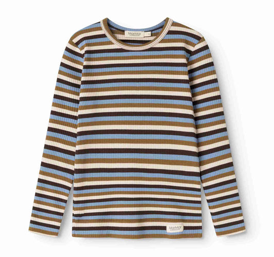 MARMAR COPENHAGEN BLUE/BROWN STRIPE SET