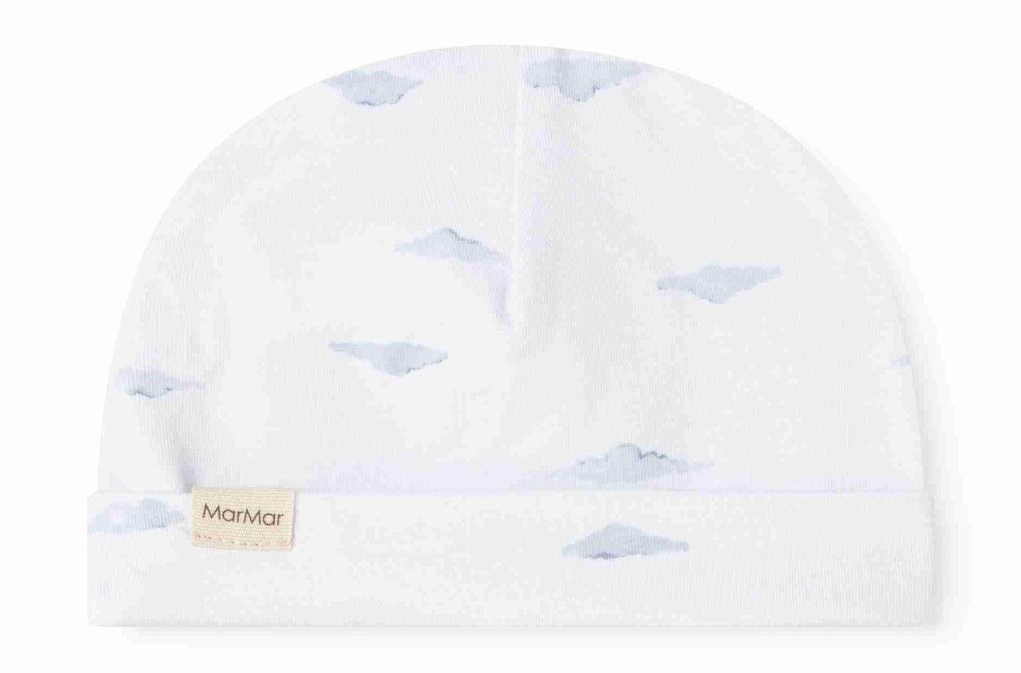 MARMAR COPENHAGEN PALE BLUE CLOUD PRINT FOOTIE SET