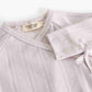 MARMAR COPENHAGEN LAVENDER RIBBED WRAP FOOTIE