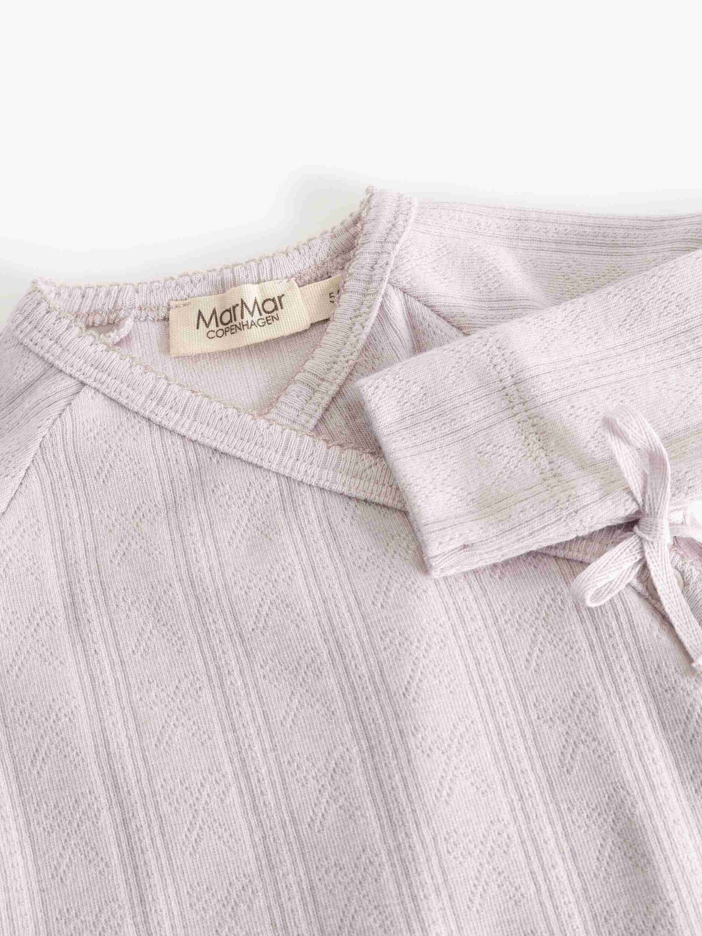 MARMAR COPENHAGEN LAVENDER RIBBED WRAP FOOTIE