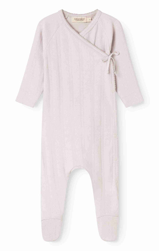 MARMAR COPENHAGEN LAVENDER RIBBED WRAP FOOTIE
