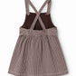 MARMAR COPENHAGEN BROWN STRIPE BUTTON JUMPER