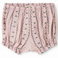 MARMAR COPENHAGEN DUSTY PINK LINEAR FLORAL BLOOMER SET
