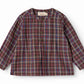 MARMAR COPENHAGEN BROWN CHECKED BUTTON SHIRT