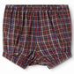 MARMAR COPENHAGEN BROWN CHECKED GATHERED BLOOMER SET