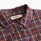 MARMAR COPENHAGEN BROWN  CHECKED COLLAR SHIRT
