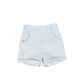 LE BOURDON BLUE LINEN SEAM SHORTS