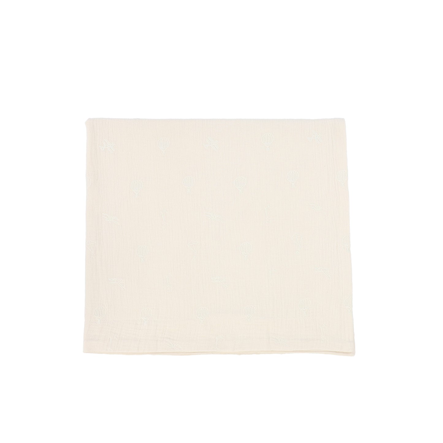 BEBE JOLEE CREAM HOT AIR BALLOON BLANKET