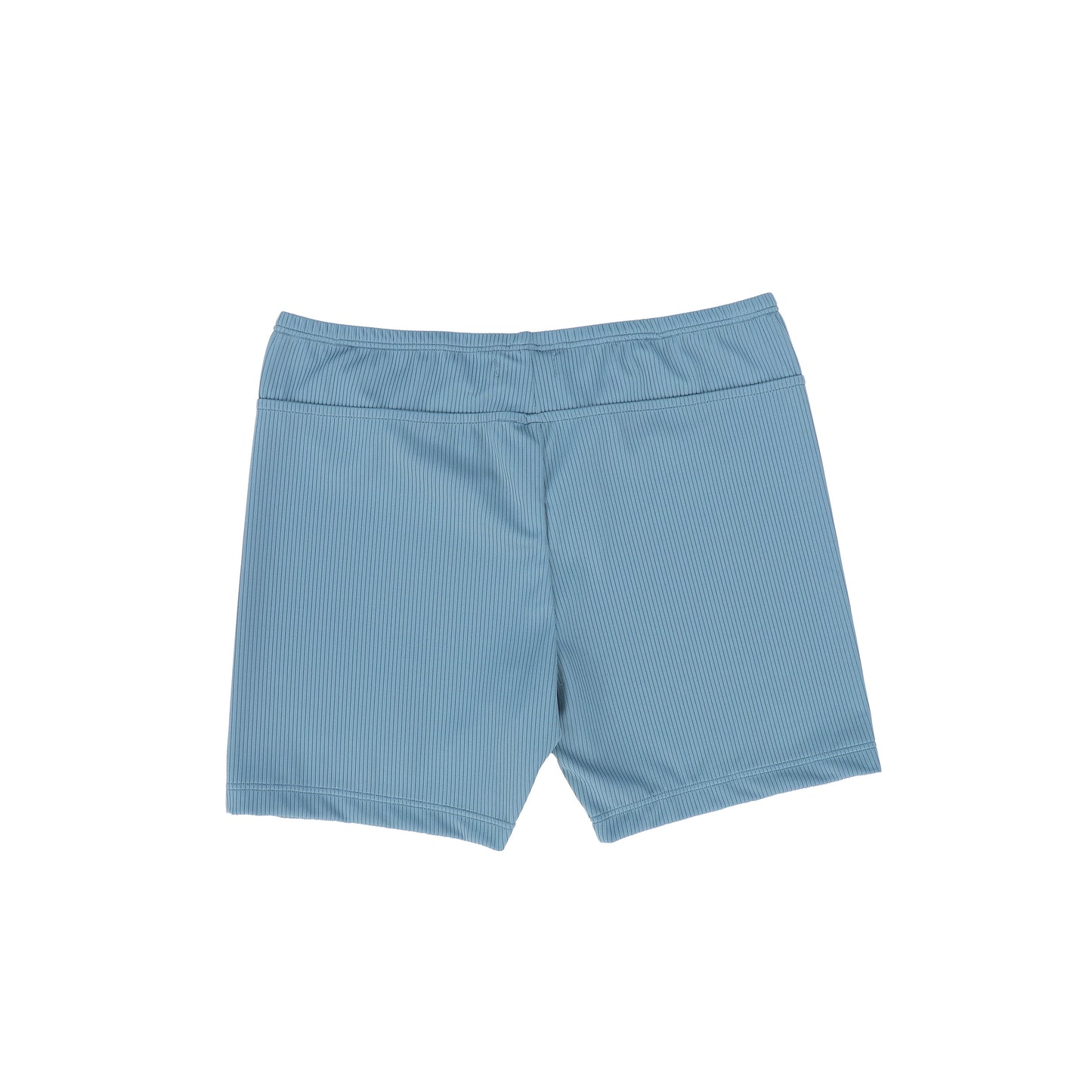 VALENTINA BLUE RIBBED SWIM SHORTS