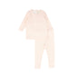 BEBE JOLEE PINK STRIPE MONOGRAM PAJAMAS