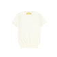 LE BOURDON CREAM SS KNIT SWEATER