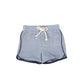 LE BOURDON BLUE PIPED TRIM TERRY SHORTS