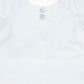 BEBE JOLEE LIGHT BLUE SOLID RIBBED FOOTIE