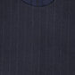 VALENTINA NAVY PINSTRIPE WOOL VEST