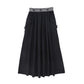VALENTINA BLACK CANVAS CARGO SKIRT