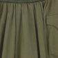 VALENTINA GREEN CANVAS CARGO SKIRT