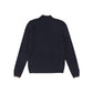 VALENTINA NAVY HORSE PRINT KNIT TURTLENECK