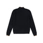 VALENTINA BLACK HORSE PRINT KNIT TURTLENECK