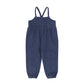 BACE COLLECTION BLUE DENIM PINSTRIPE OVERALLS