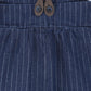 BACE COLLECTION BLUE DENIM PINSTRIPE OVERALLS
