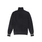 VALENTINA BLACK SHERPA EMBLEM TURTLENECK