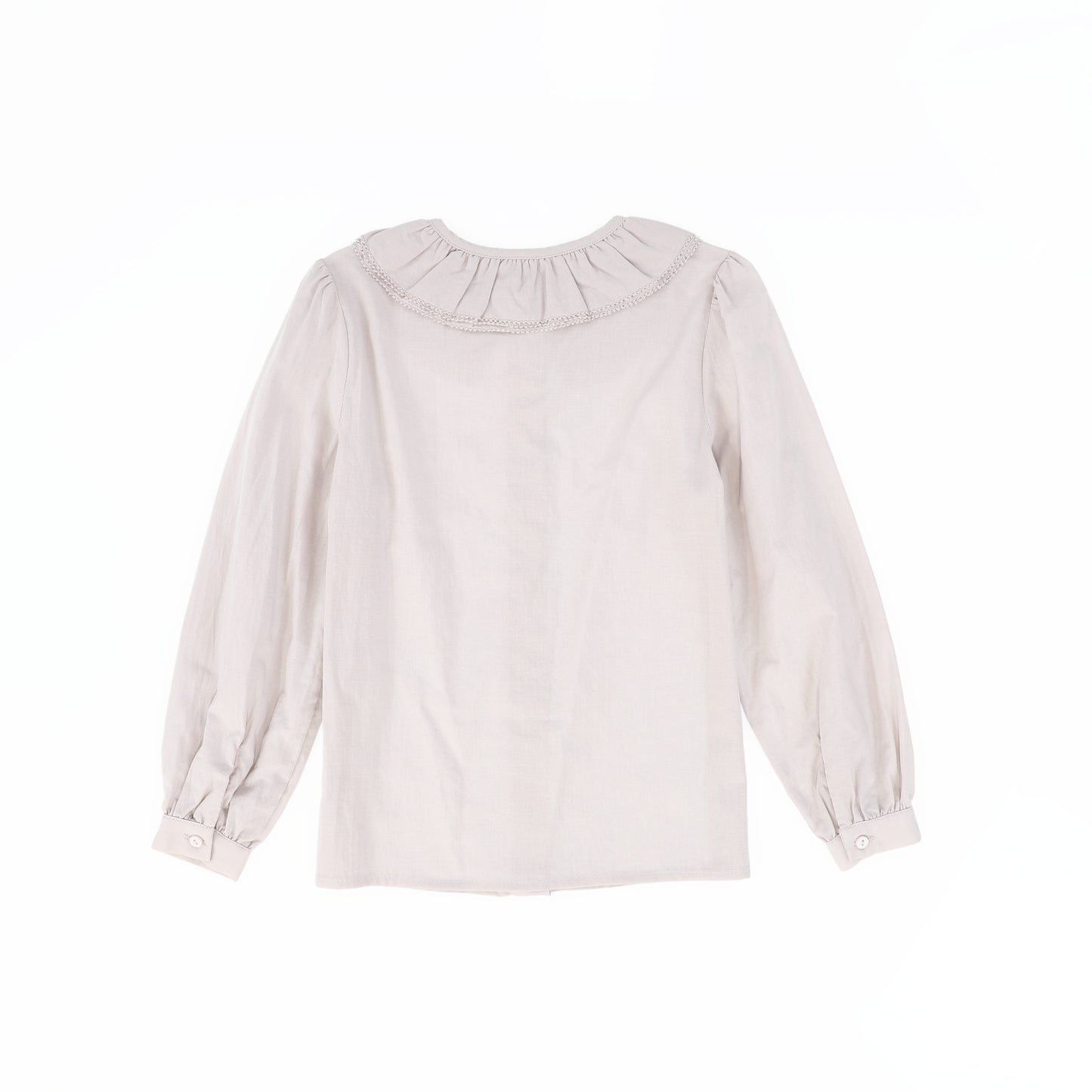 BAMBOO LILAC COLLAR TISSUE BLOUSE