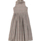 VALENTINA BROWN WOOL ROLL OVER NECK JUMPER