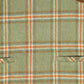 BACE COLLECTION GREEN PLAID TRIM JUMPER