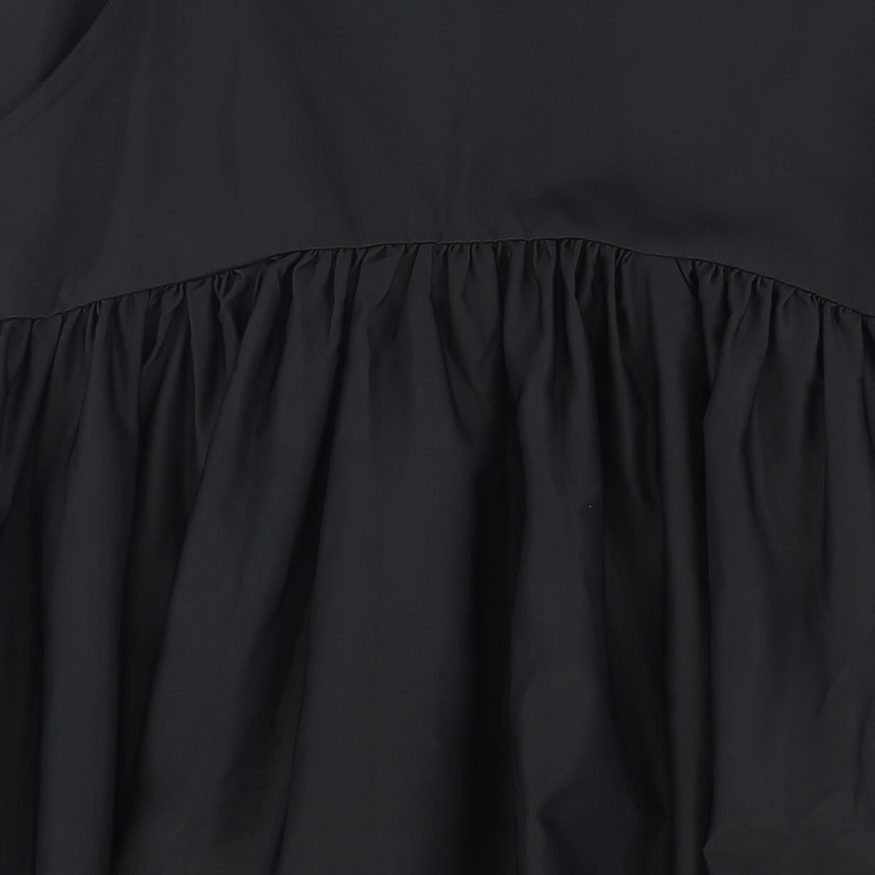 VALENTINA BLACK TAFFETA POCKET SKIRT